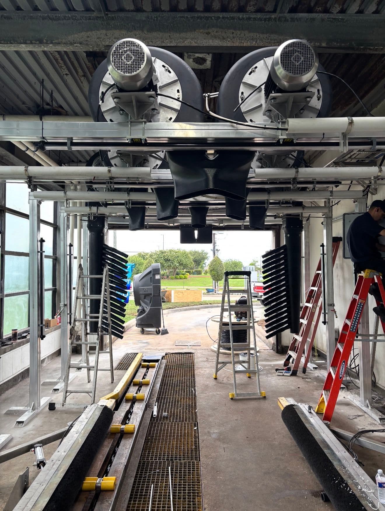 Gallery photos for Car Wash Electrical Remodel at Bluewave in Pearland: Image #2