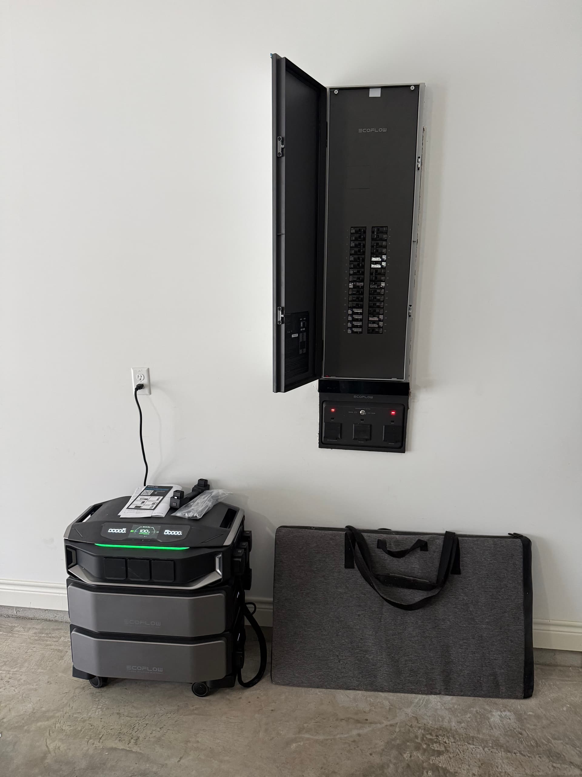 Gallery photos for EcoFlow Smart Home Panel and Battery Backup Install in Willis TX: Image #3