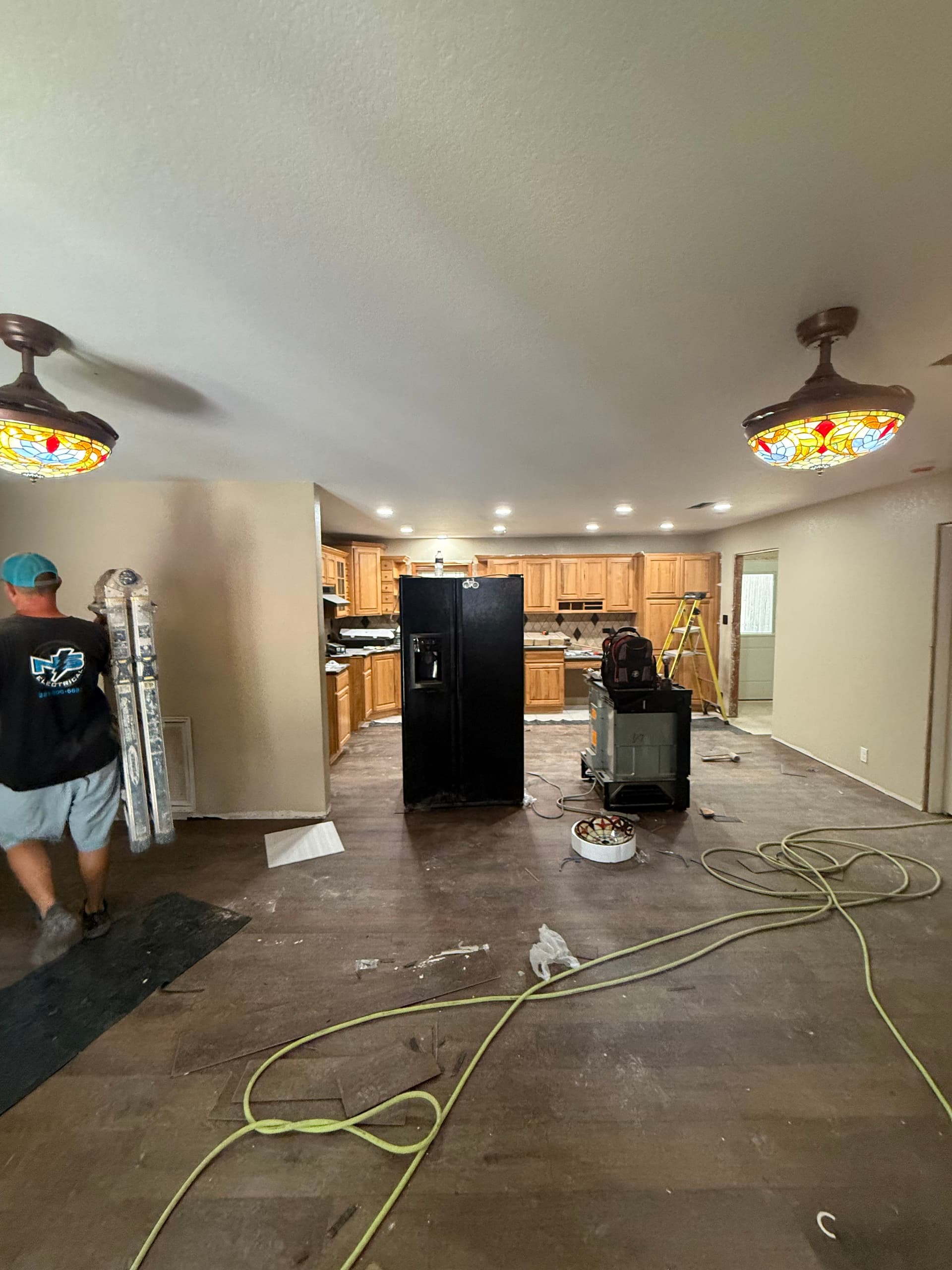 Gallery photos for Whole-House Rewire and 200 Amp Service Upgrade in Cleveland TX: Image #2